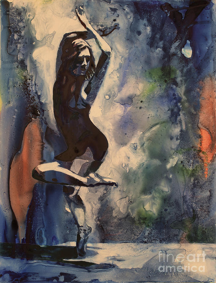 Woman Dancing Painting by Ryan Fox