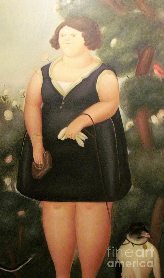 woman in Black Botero by Ted Pollard woman in Black Botero by Ted Pollard