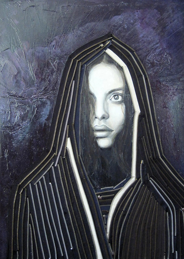 Woman in black Painting by Elena Ursu - Fine Art America