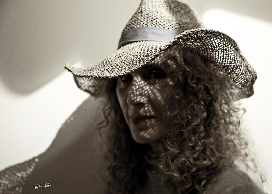 Hat Photograph - Woman In Hat by Madeline Ellis