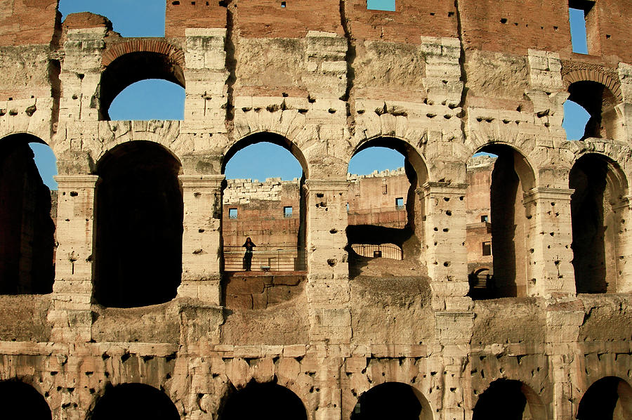 Woman in Rome Photograph by Dave Chapman - Pixels