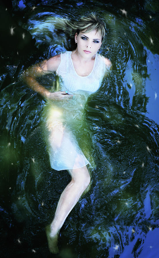Woman In The Water Photograph by Iuliia Malivanchuk