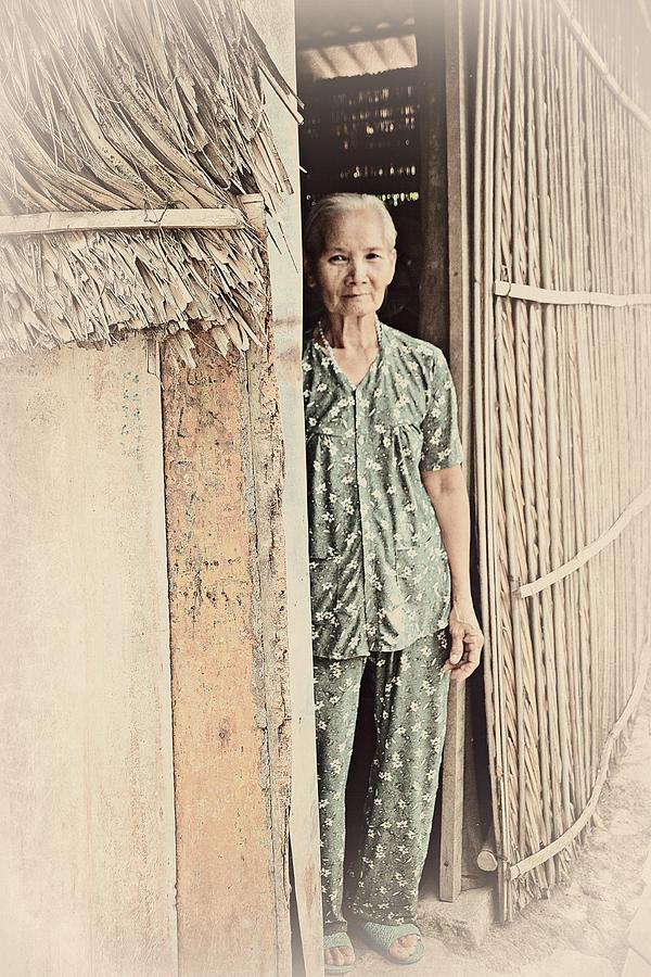 Saigon Photograph - Woman Of The Mekong by Toni Abdnour
