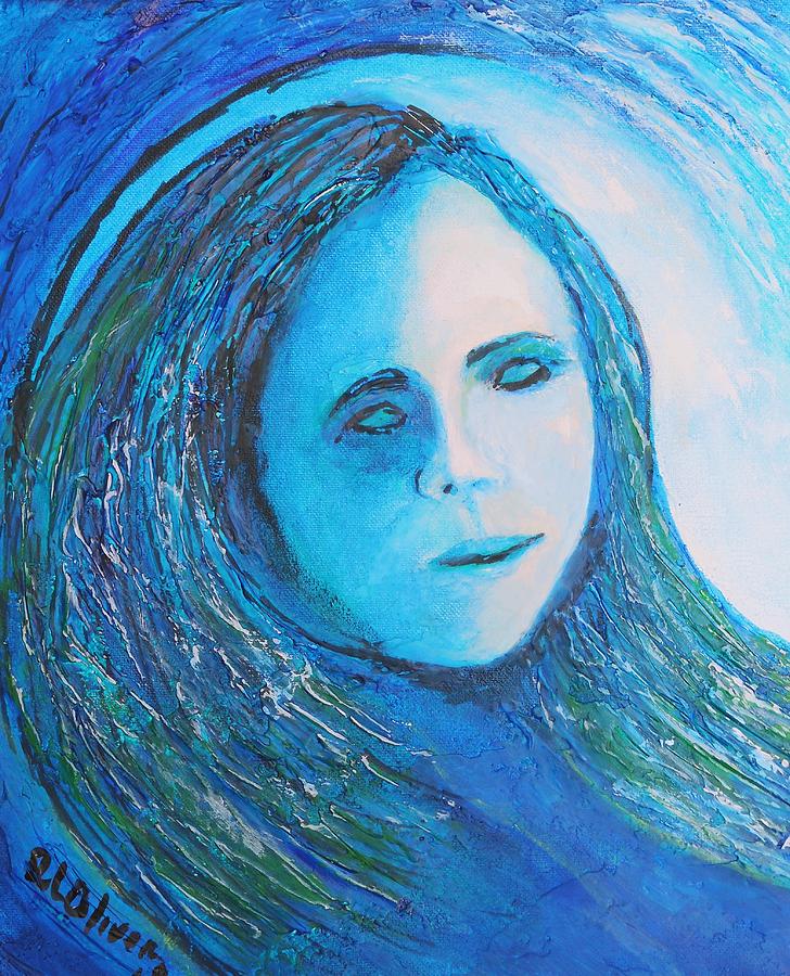 Water Painting - Woman of the Water by Ronald Oliver