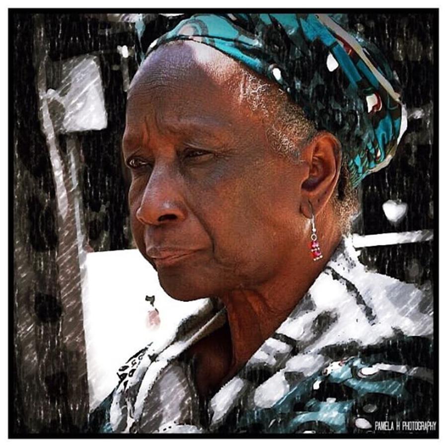 Woman Photograph - #woman #old #african #market #oldwoman by Pamela Harridine