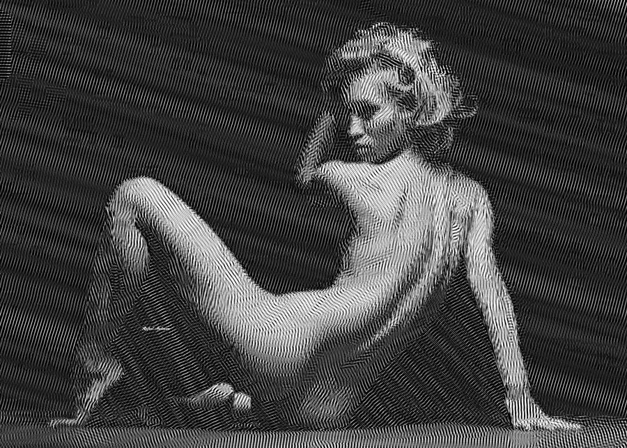 Woman Digital Art by Rafael Salazar