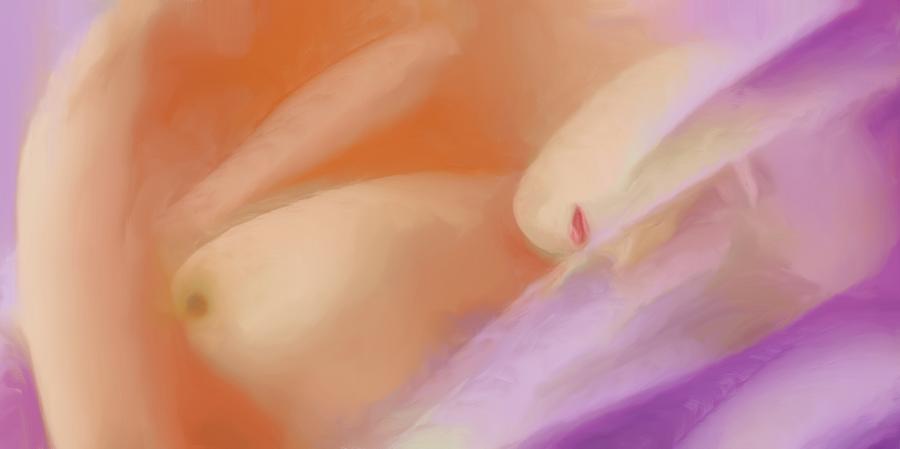 Woman Sleeping Painting by Shelley Bain
