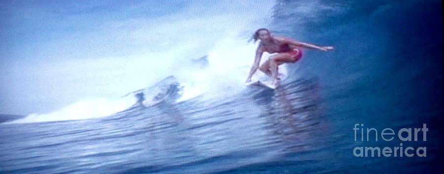 Woman Surfer Photograph by Stanley Morganstein