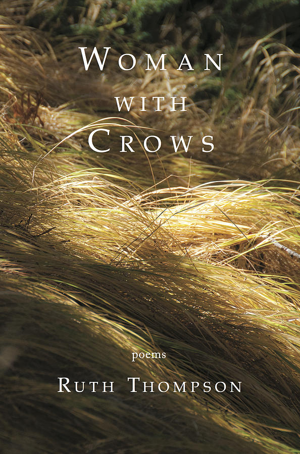 Woman With Crows book cover Photograph by Don Mitchell