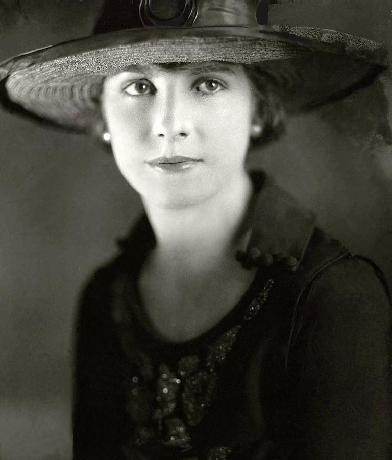 Woman with earrings Henry Buehman photo circa 1910 Tucson Arizona Photograph by David Lee Guss