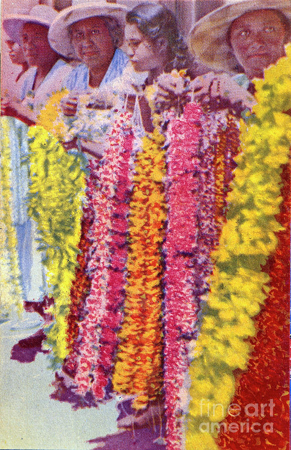 Women Lei Vendors Photograph by Hawaiin Legacy Archive