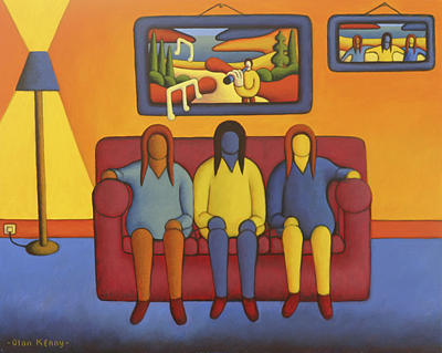 Women Only Painting by Alan Kenny