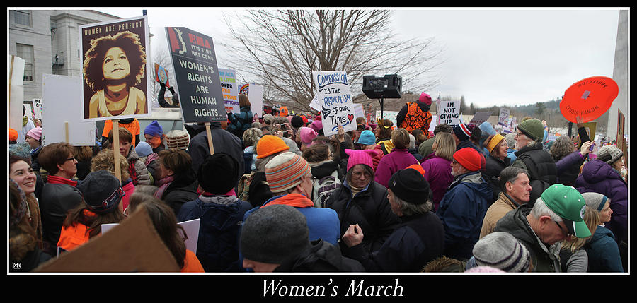 Womens March Photograph by John Meader