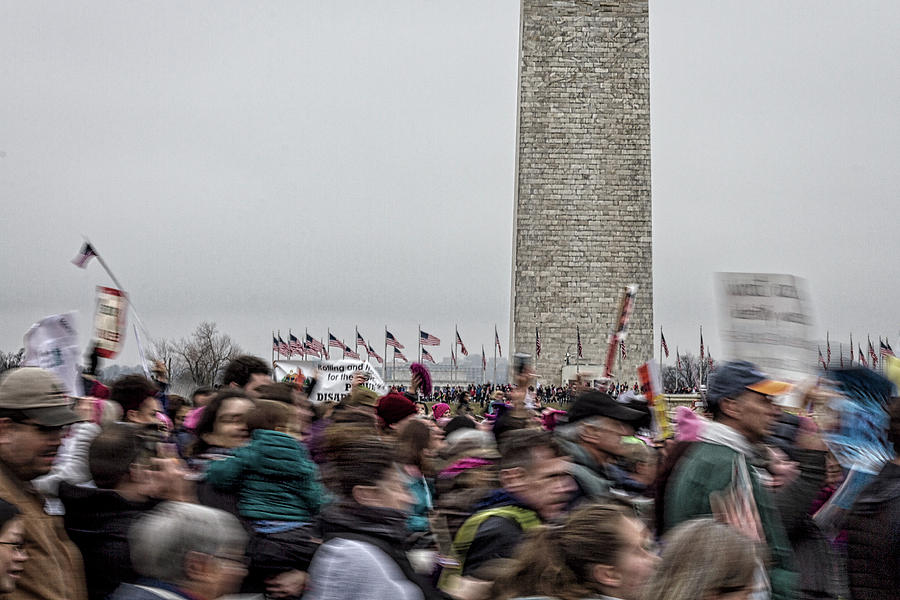 Womens March on Washington Photograph by Stuart Litoff