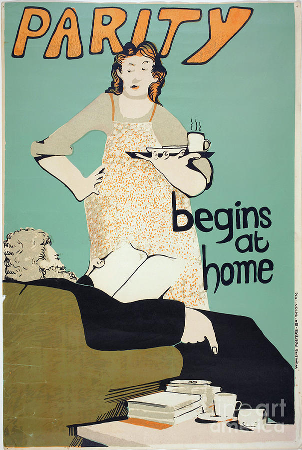 Womens Rights Poster Painting by Granger