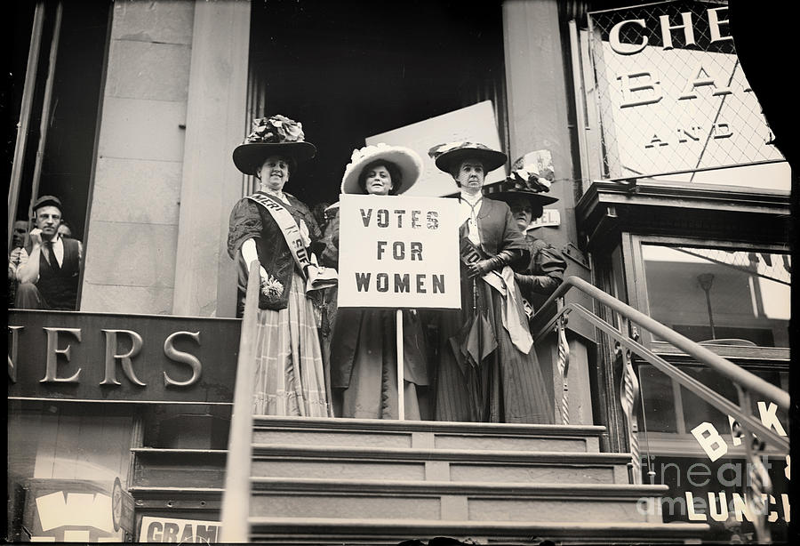 Womens Suffrage Right to Vote Photograph by Mindy Sommers