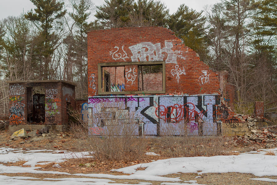 Wompatuck Abandoned Buildings Photograph by Brian MacLean