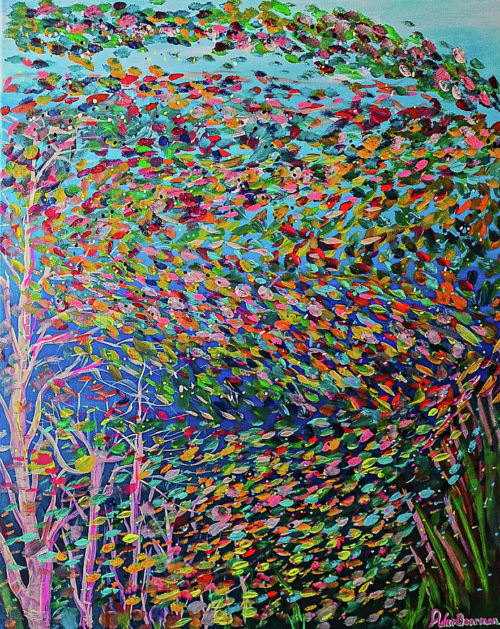 Tropical Fish Painting - Wonder of the Sea 2 by Adam Boarman