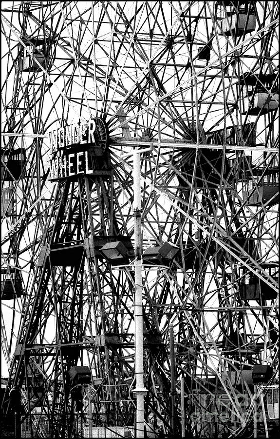 Wonder Wheel Coney Island Photograph by Jeff Breiman