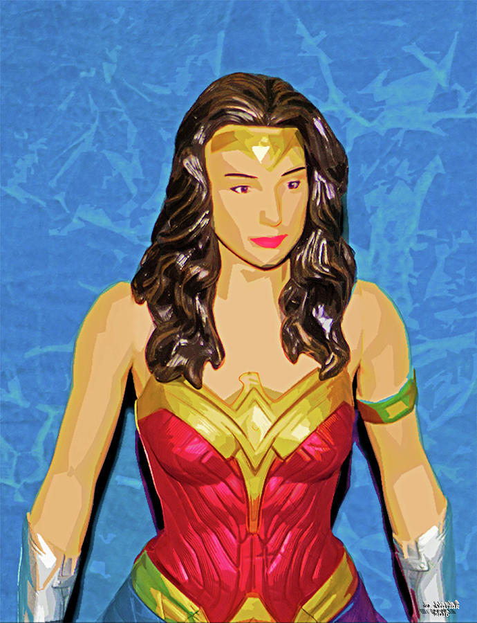 Wonder Woman Art Digital Art by David Stasiak