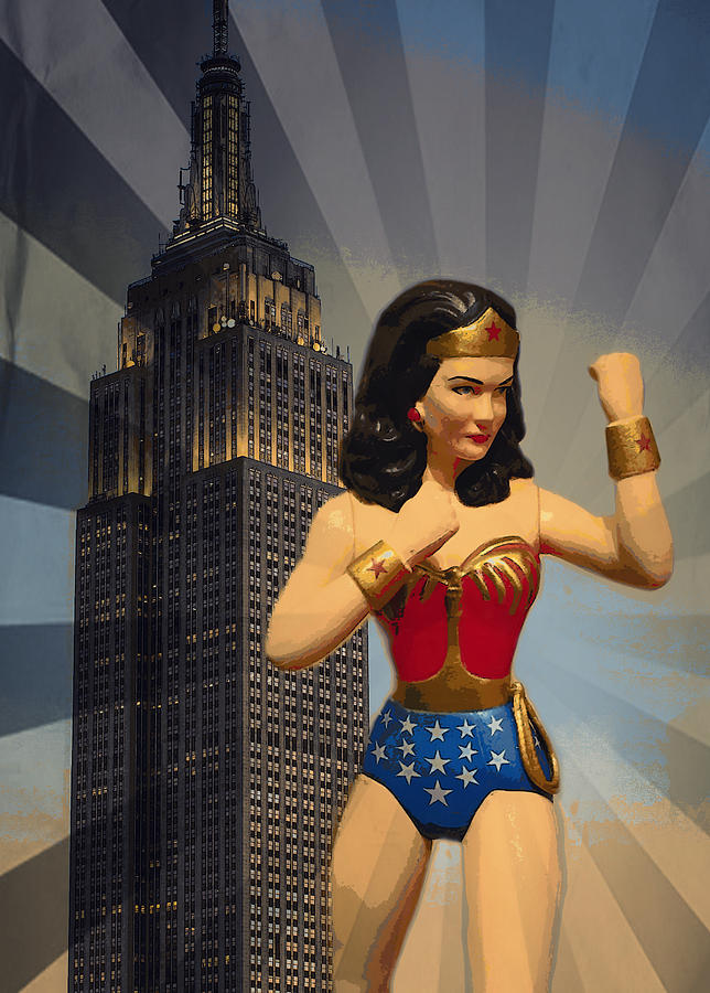 Wonder Woman Photograph - Wonder Woman Defender Of Freedom IV by Aurelio Zucco