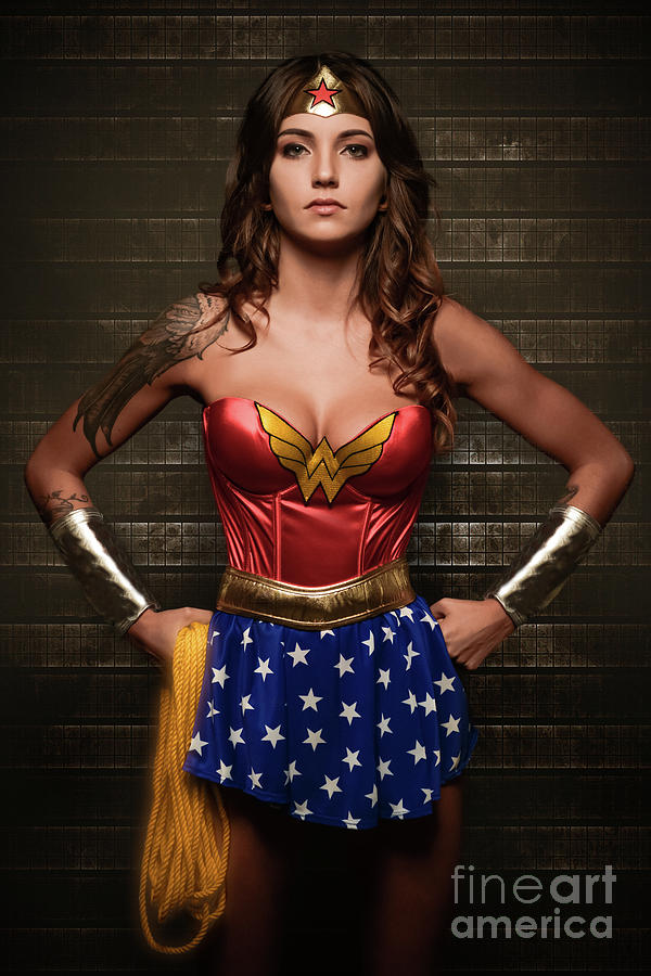 Batman Movie Photograph - Wonder Woman by Jt PhotoDesign