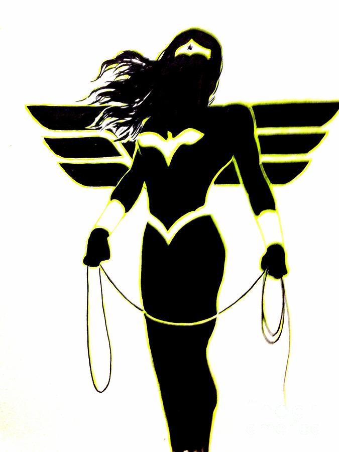 Wonder Woman Drawing