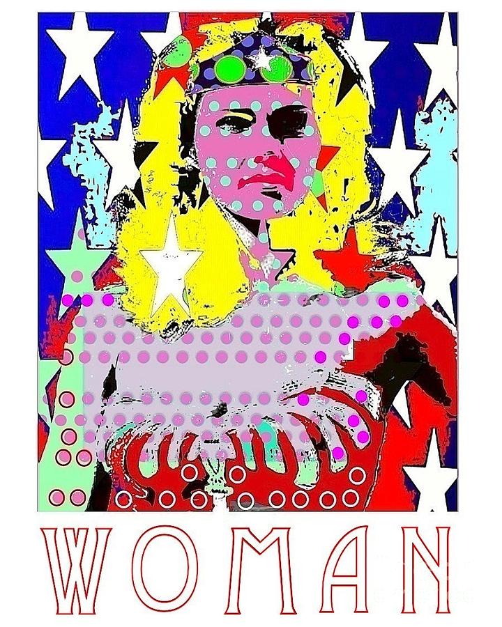 Wonder Woman Digital Art by Ricky Sencion