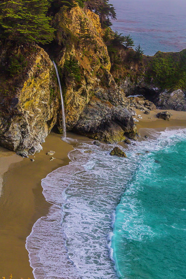 Mountain Photograph - Wonderful McWay Falls by Garry Gay