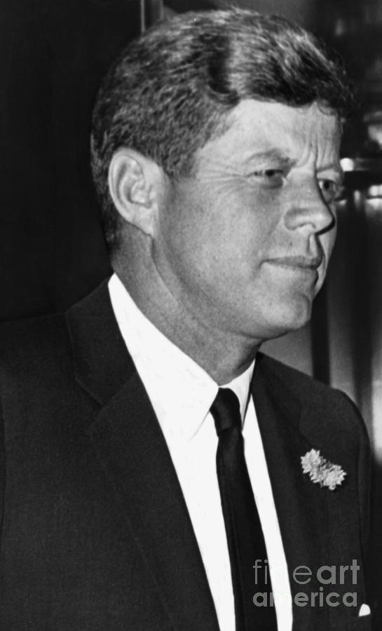 Wonderful Profile Of The 35th President Of The United States John F Kennedy 1967 Photograph By 