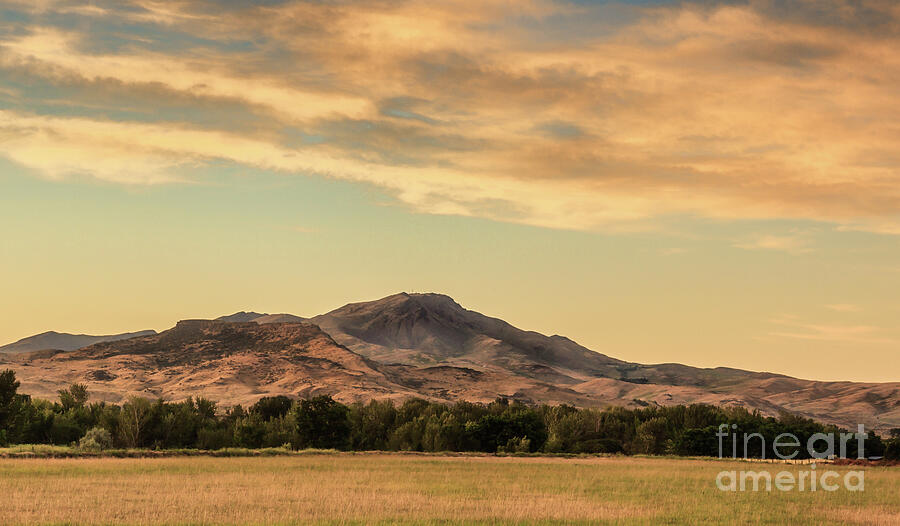 Wonderful Squaw Butte Photograph by Robert Bales