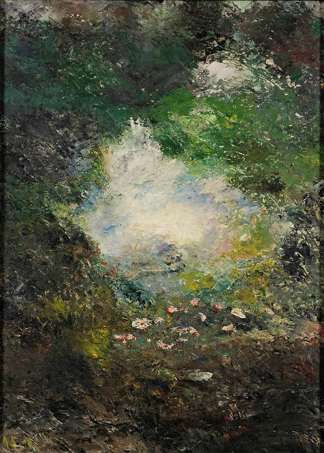 Wonderland Painting by August Strindberg