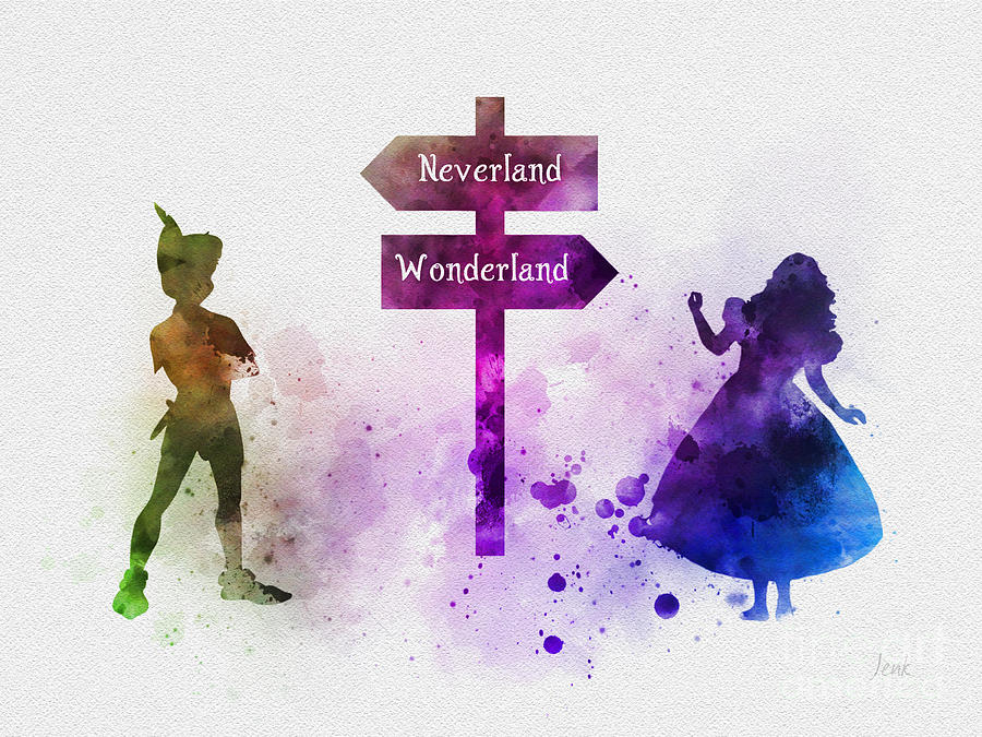 Christmas Mixed Media - Wonderland or Neverland by My Inspiration