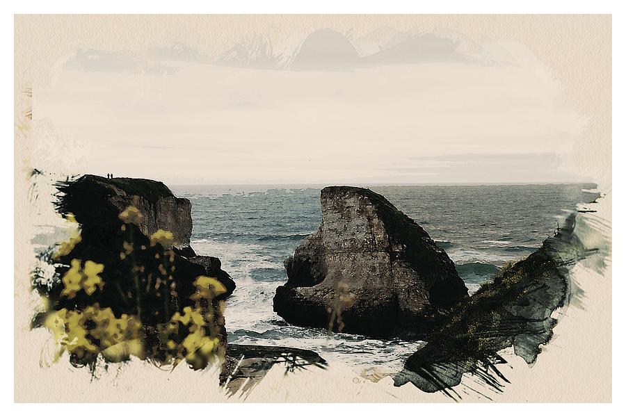 Wonders of the Worlds - Oregon Coast, by Adam Asar. Asar Studios Painting by Celestial Images
