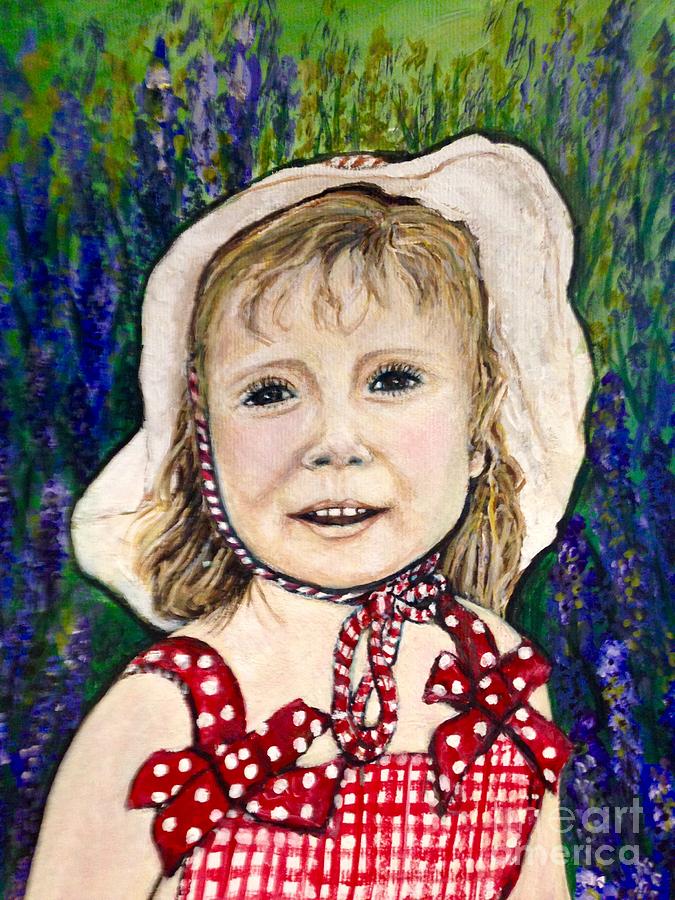 Wont You Be My Valentine? Cropped Painting by Kimberlee Baxter
