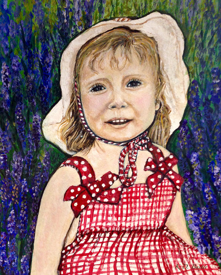 Wont You Be My Valentine? Painting by Kimberlee Baxter
