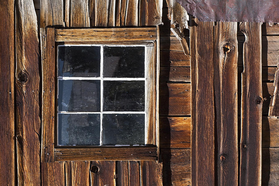 Wood and Window Photograph by Kelley King