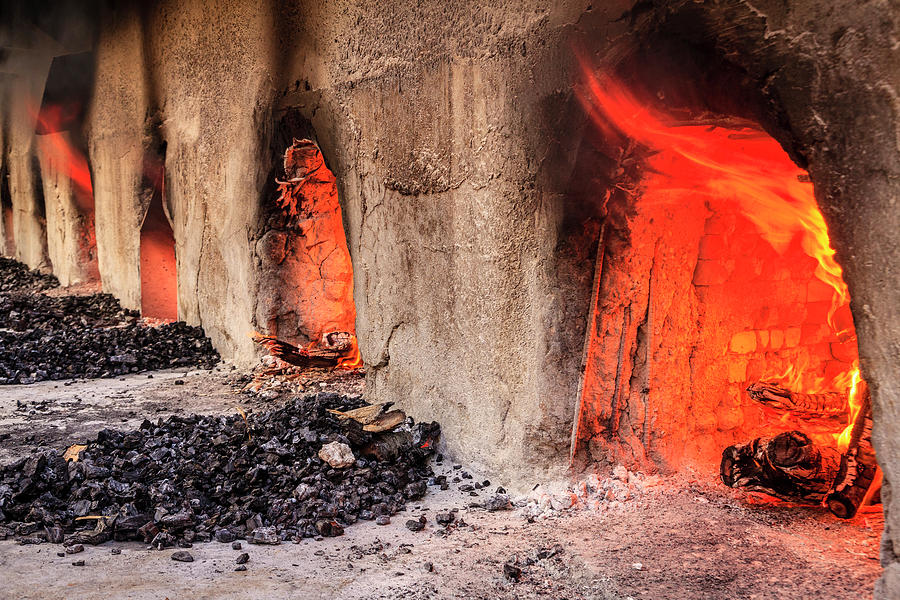Wood burning ovens Photograph by Alexey Stiop