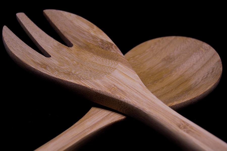 Wood Cutlery Photograph
