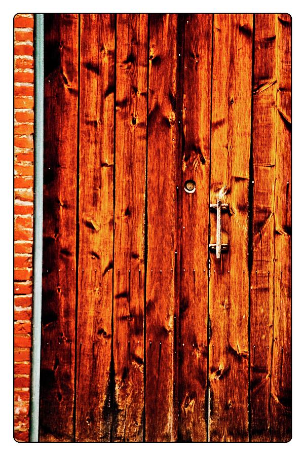 Wood Door In Fairhaven Photograph by Craig Perry-Ollila