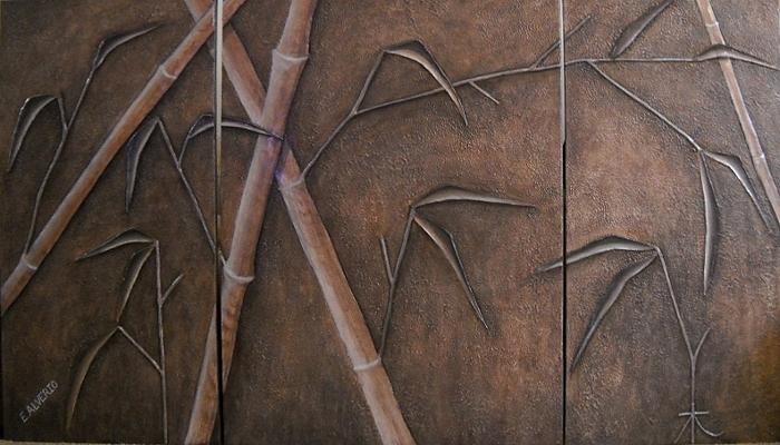 Wood Element Painting by Edwin Alverio