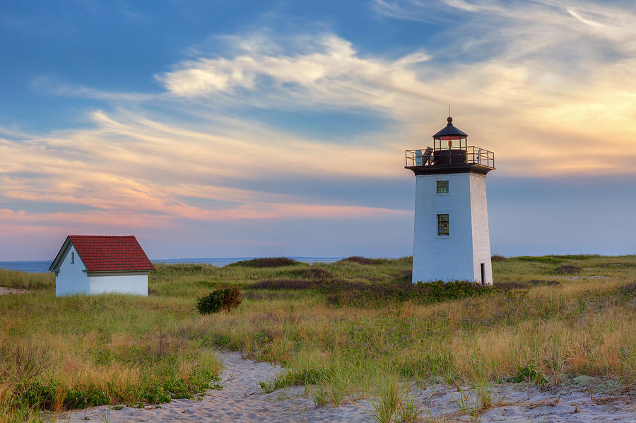 Wood End Light Cape Cod Photograph by Bill Wakeley