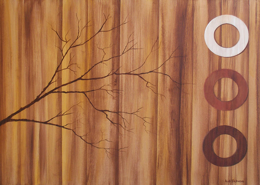 Wood Harmony Painting by Herb Dickinson