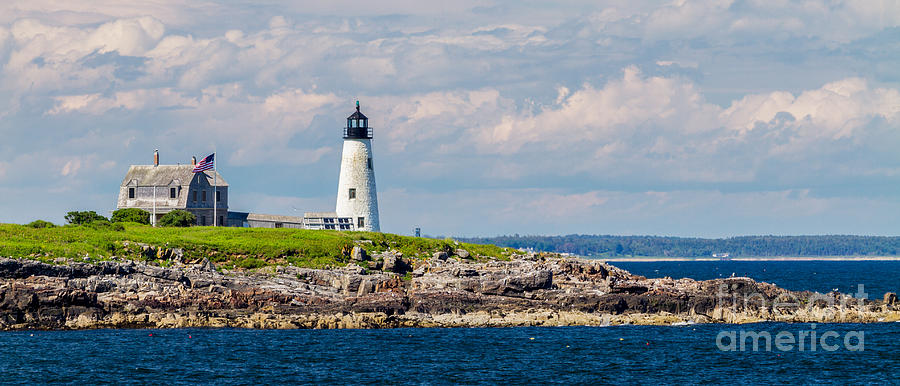 Wood Island Lighthouse, Biddeford Pool, Maine Photograph by Dawna Moore ...