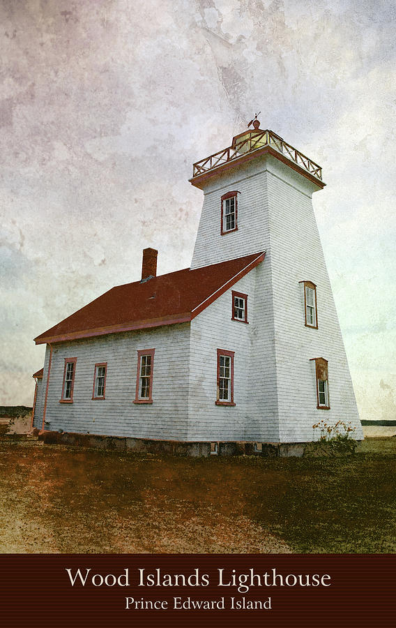 Wood Islands Lighthouse Photograph by WB Johnston