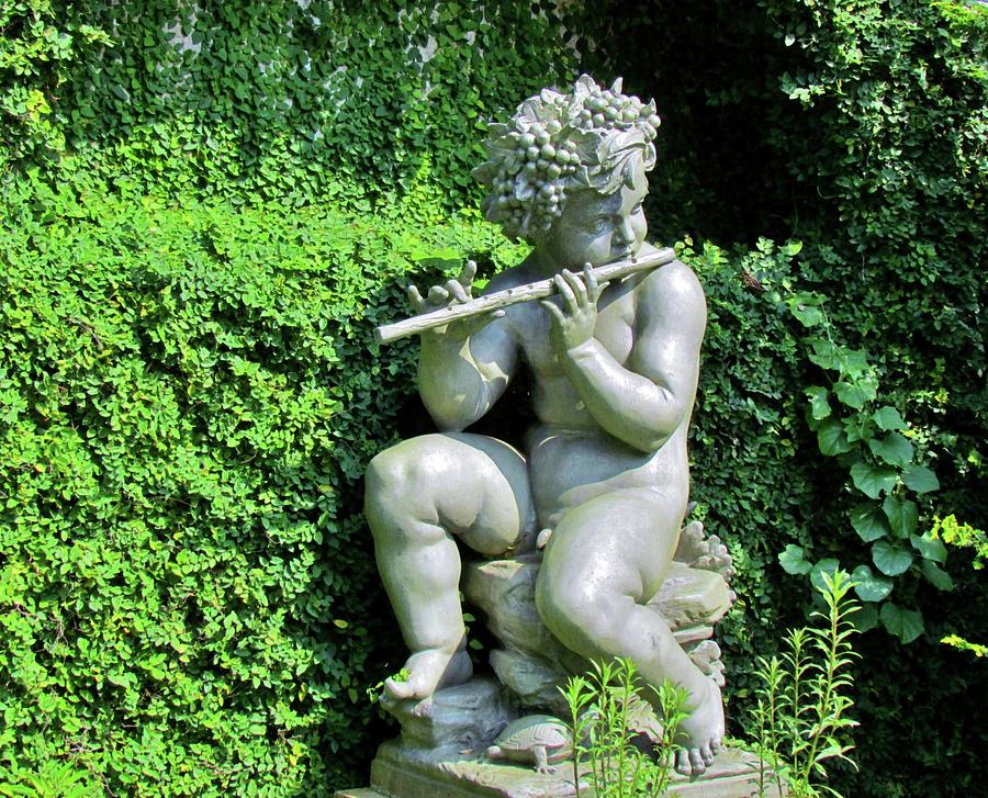 Wood Nymph With Flute Photograph by Cynthia Guinn