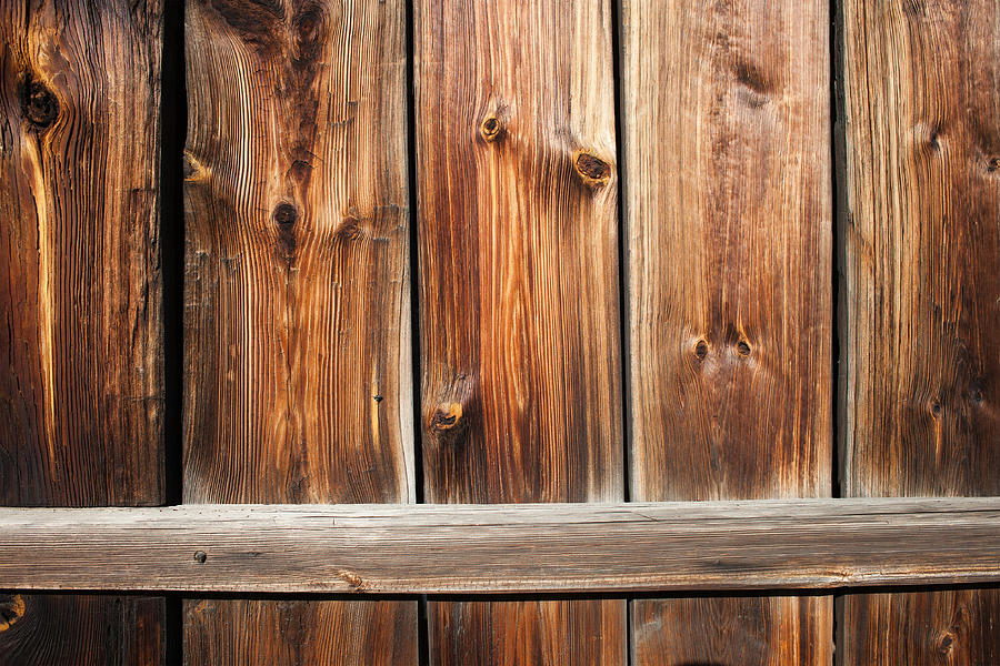 Wood Plank with Beautiful Texture Photograph by Artur Bogacki