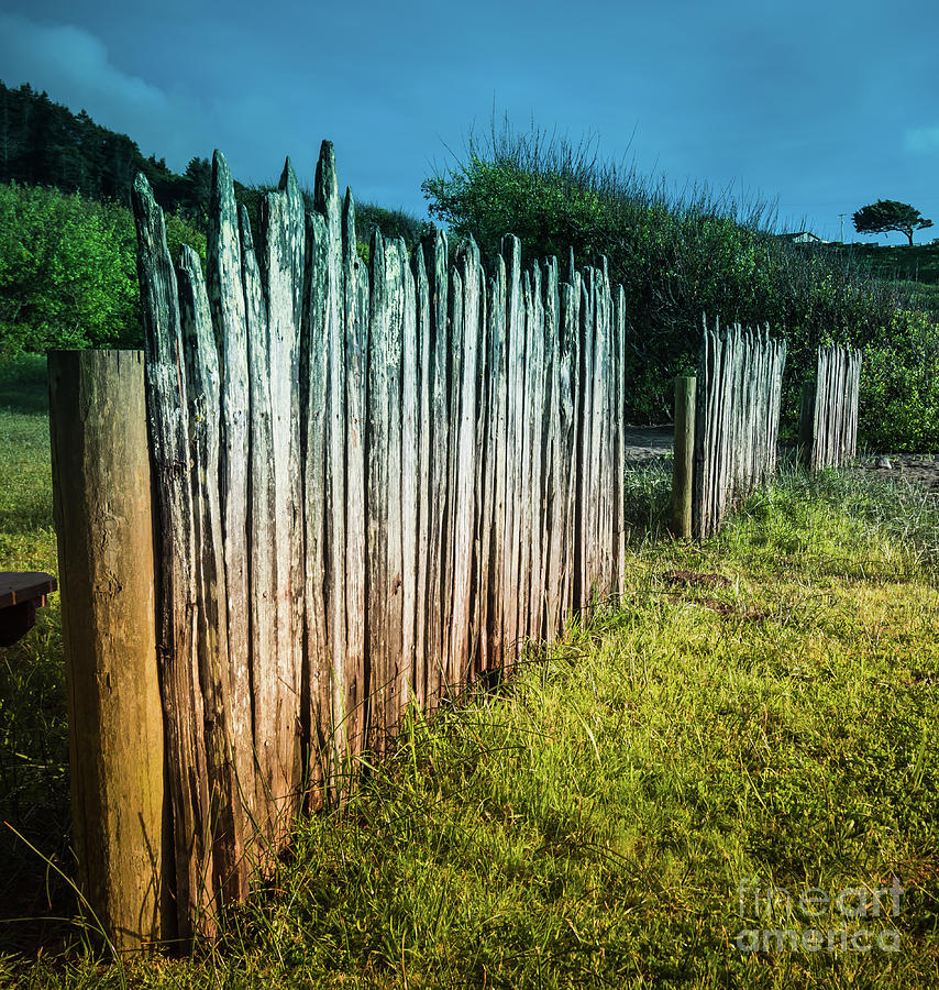 Wood Rail Fence Mendocino County Photograph by Blake Webster