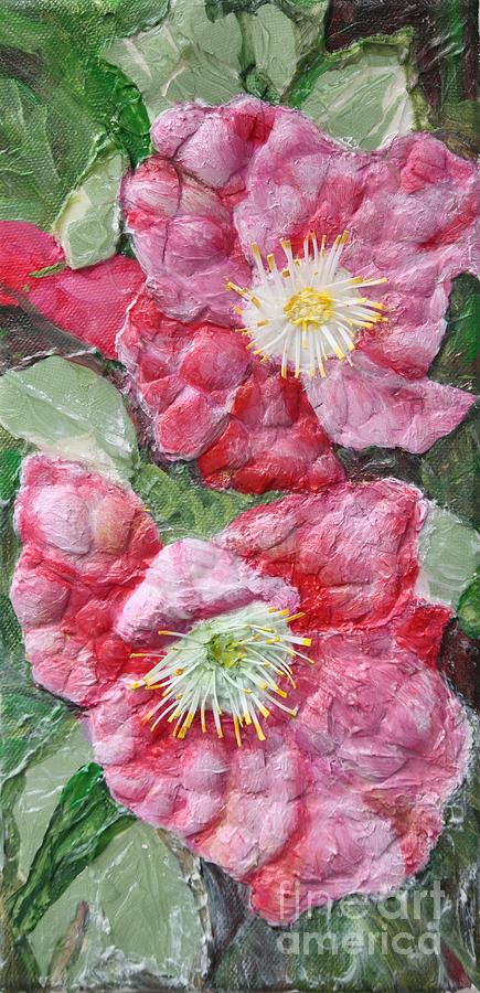 Rose Painting - Wood Roses by Terri Thompson
