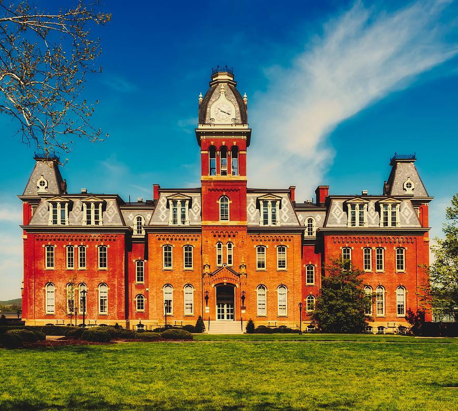 West Virginia University Photograph - Woodburn Hall - West Virginia University by Mountain Dreams